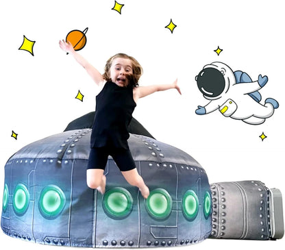 The Gift Shop Airfort - Build a Fort in 30 Seconds, Inflatable Fort for Kids, Play Tent for 3-14 Years, Playhouse Where Imagination Runs Wild, Fan Not Included