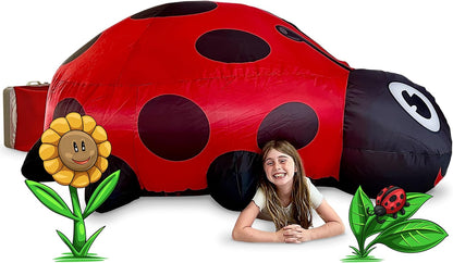 The Gift Shop Airfort - Build a Fort in 30 Seconds, Inflatable Fort for Kids, Play Tent for 3-14 Years, Playhouse Where Imagination Runs Wild, Fan Not Included