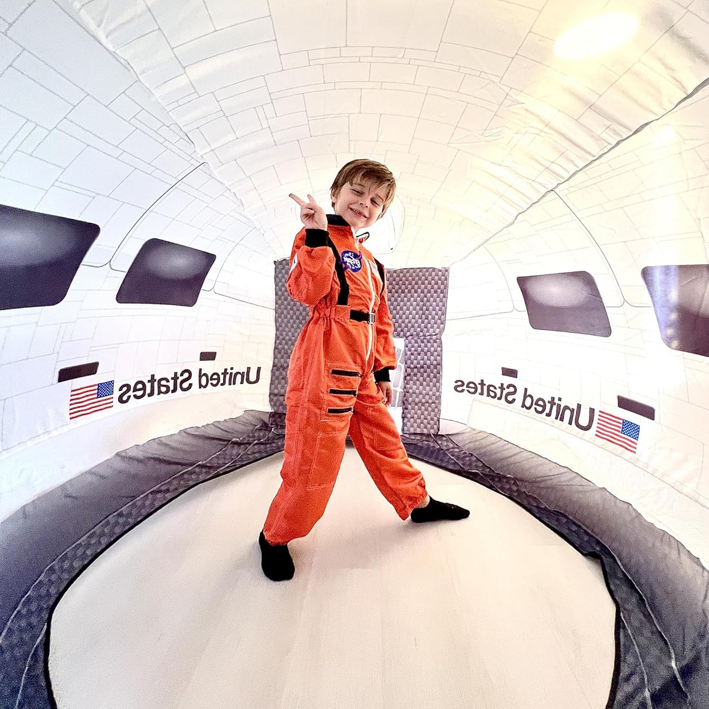 The Gift Shop Airfort - Build a Fort in 30 Seconds, Inflatable Fort for Kids, Play Tent for 3-14 Years, Playhouse Where Imagination Runs Wild, Fan Not Included