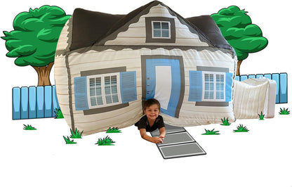 The Gift Shop Airfort - Build a Fort in 30 Seconds, Inflatable Fort for Kids, Play Tent for 3-14 Years, Playhouse Where Imagination Runs Wild, Fan Not Included