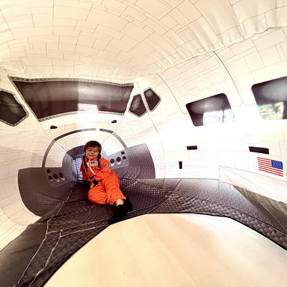 The Gift Shop Airfort - Build a Fort in 30 Seconds, Inflatable Fort for Kids, Play Tent for 3-14 Years, Playhouse Where Imagination Runs Wild, Fan Not Included