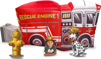 The Gift Shop Airfort - Build a Fort in 30 Seconds, Inflatable Fort for Kids, Play Tent for 3-14 Years, Playhouse Where Imagination Runs Wild, Fan Not Included