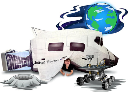 The Gift Shop Airfort - Build a Fort in 30 Seconds, Inflatable Fort for Kids, Play Tent for 3-14 Years, Playhouse Where Imagination Runs Wild, Fan Not Included