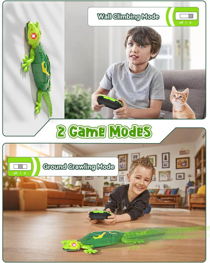 Wall Climbing Lizard,Rc Car Toys for Kids,Remote Control Cars,Wall Crawler Robot Geckos,Fun Kids Toys,Cool Stuff Gadgets 2025,Halloween Christmas Birthday Gifts for Boys Girls Teens Ages 3 4 5 6 7 8 +