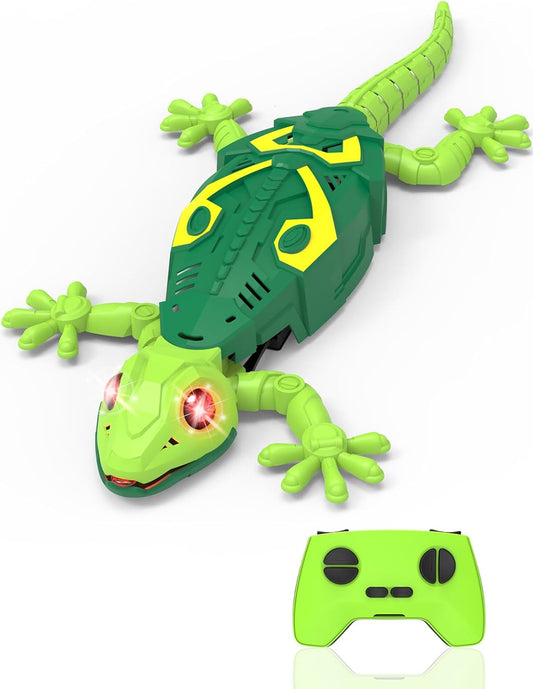Wall Climbing Lizard,Rc Car Toys for Kids,Remote Control Cars,Wall Crawler Robot Geckos,Fun Kids Toys,Cool Stuff Gadgets 2025,Halloween Christmas Birthday Gifts for Boys Girls Teens Ages 3 4 5 6 7 8 +